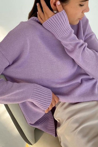 Versatile Turtleneck Euro Sweater