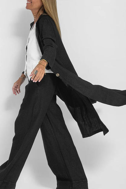 Linen Frock Coat