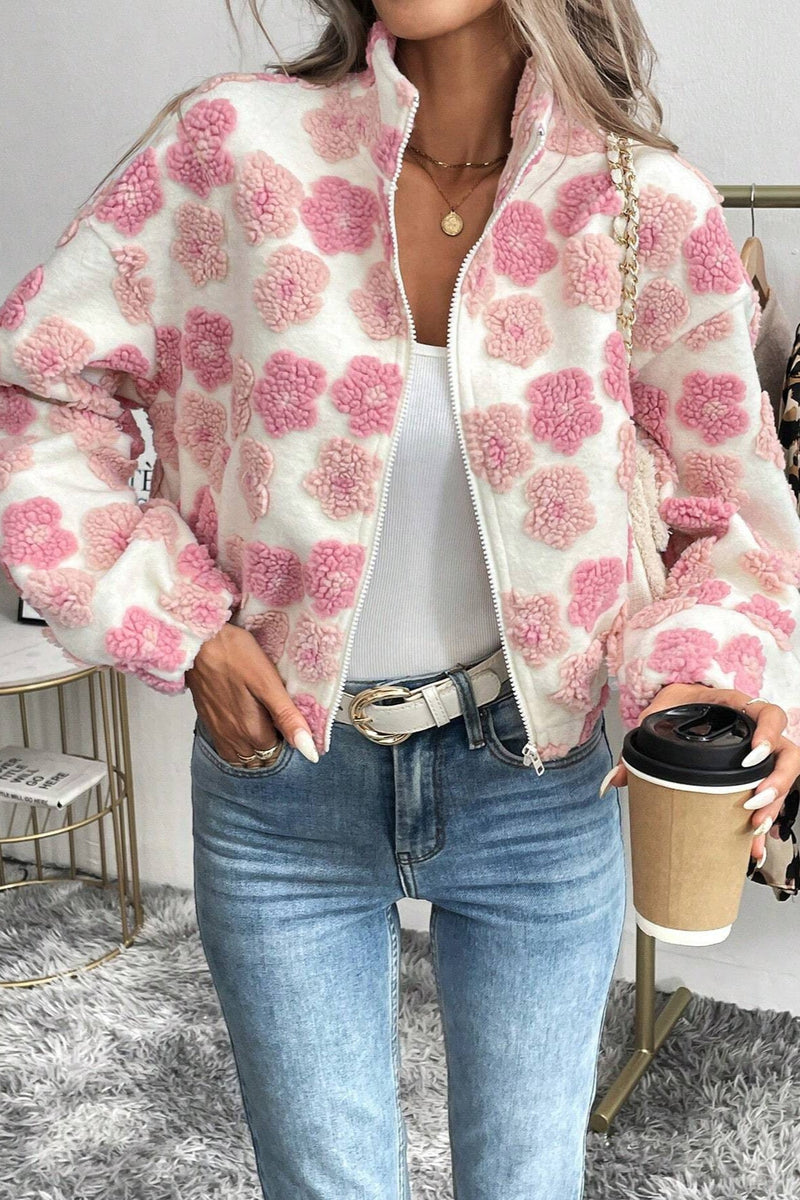Jacquard Stylish Jacket Coat