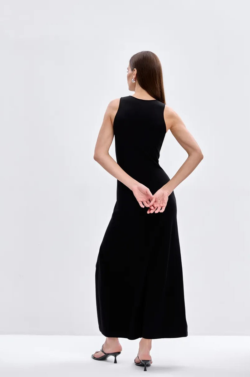 Knit Sleeveless Sweater Dress