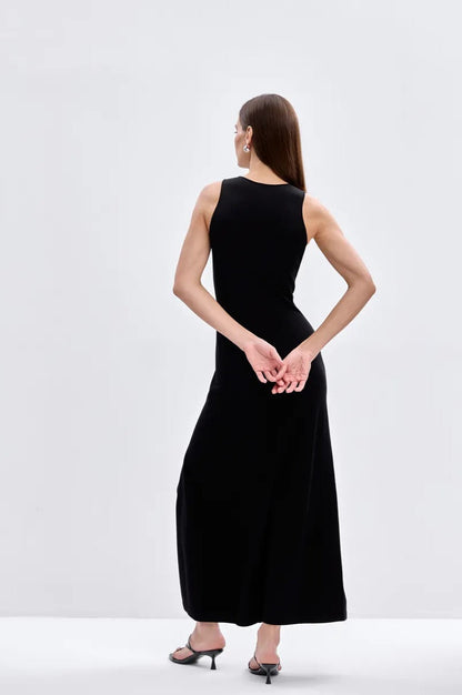 Knit Sleeveless Sweater Dress