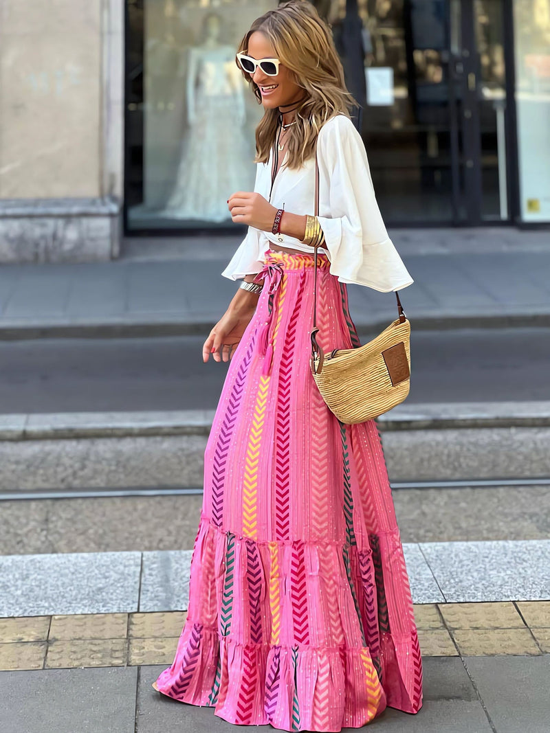 Pink Comfy Half Dress