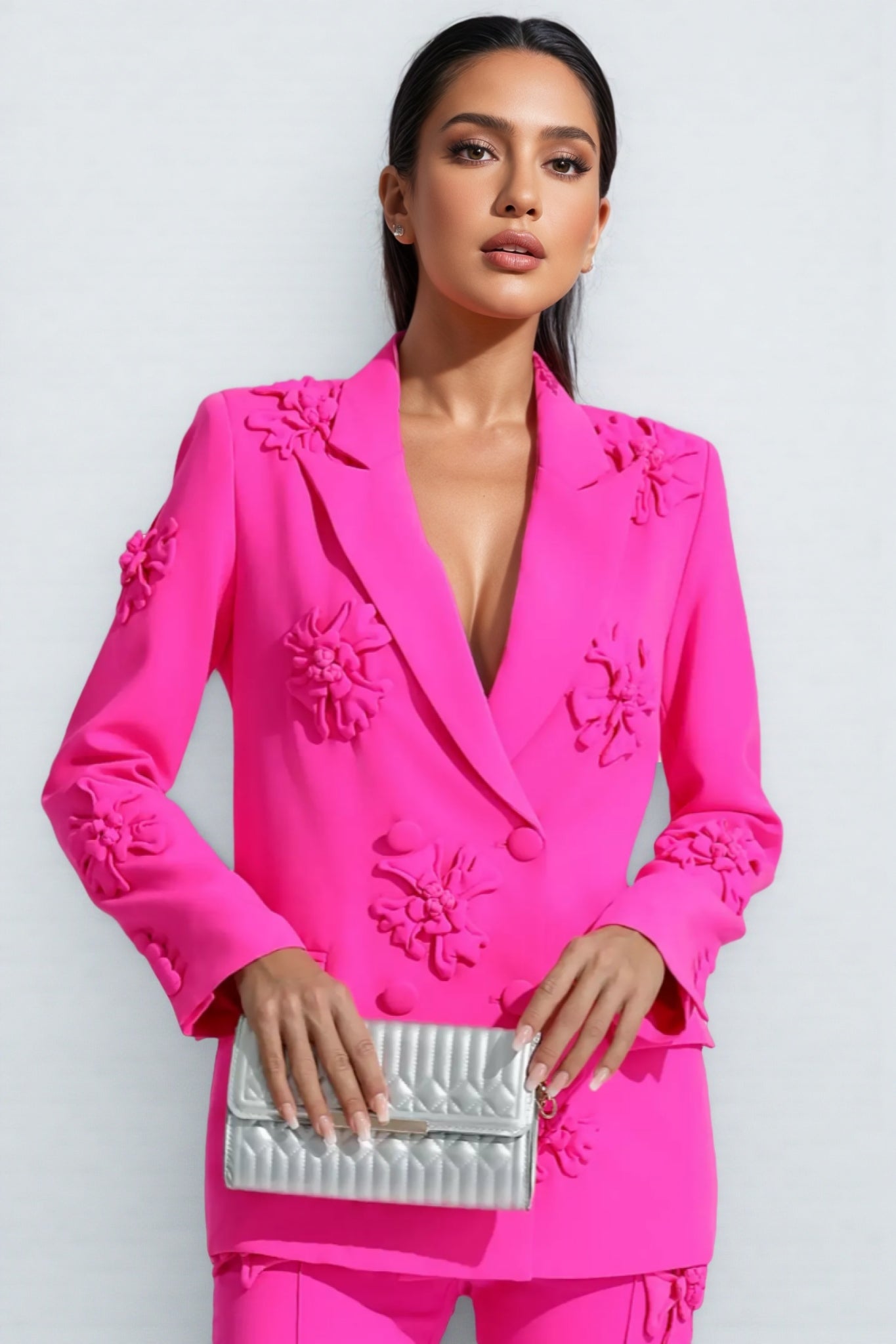 Alena Blouse Jacket & Trousers Two-piece Set