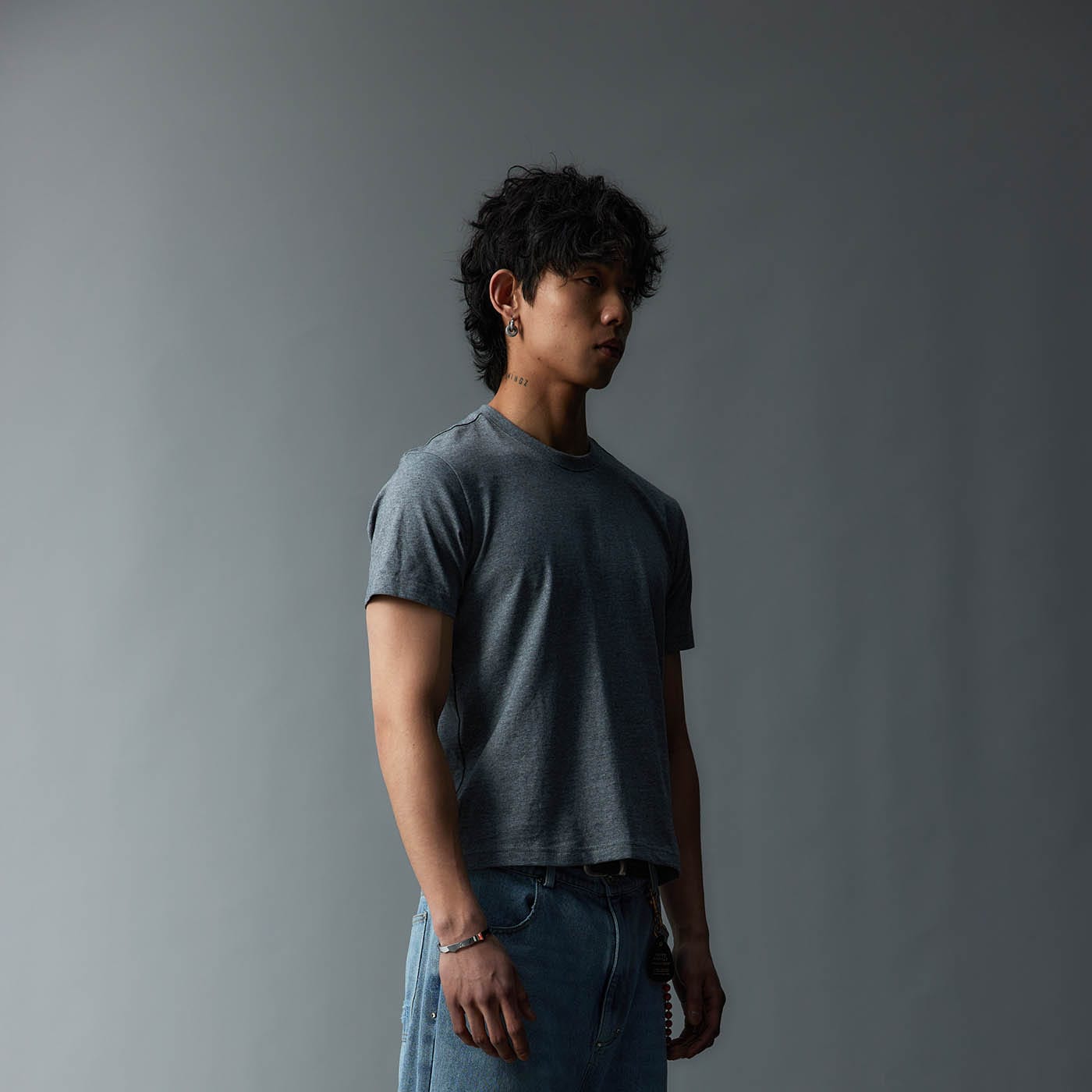 Basic Fitted Cut T-shirt