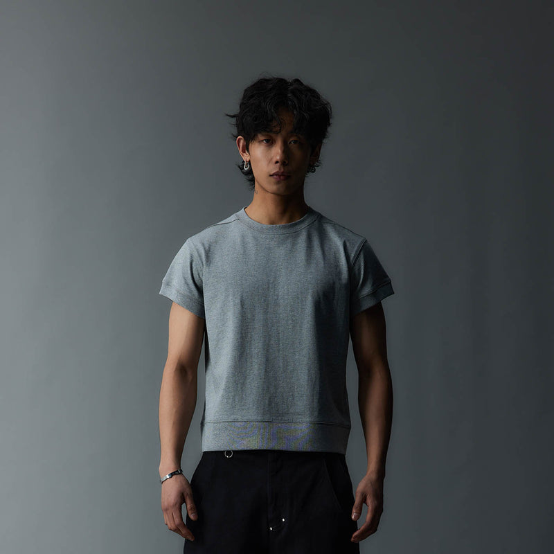 Crop Sweat T-shirt