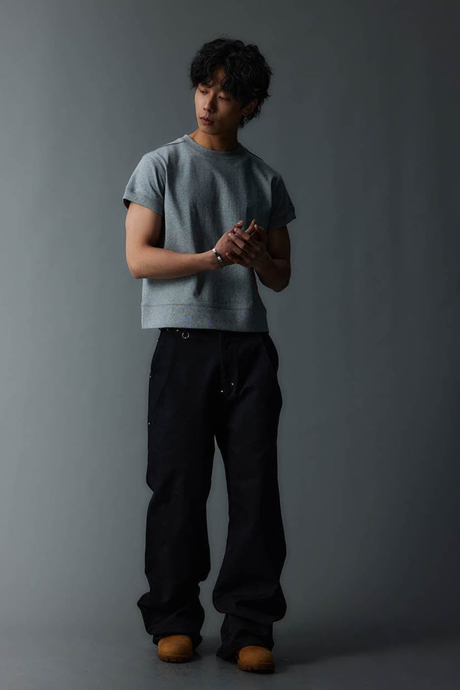 Crop Sweat T-shirt