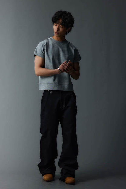 Crop Sweat T-shirt