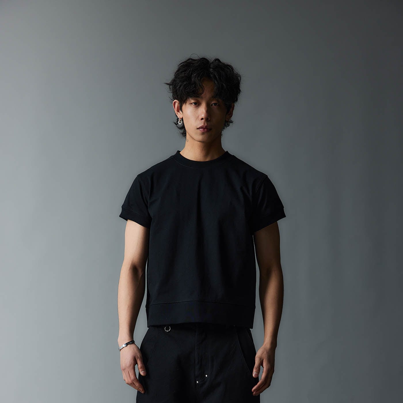 Crop Sweat T-shirt