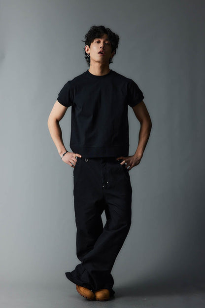Crop Sweat T-shirt