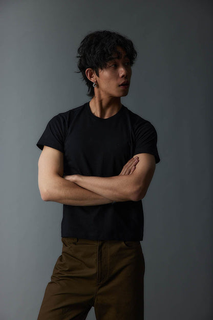 Basic Fitted Cut T-shirt