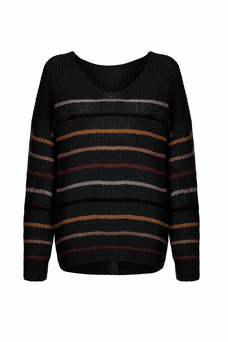Loose Striped Sweater