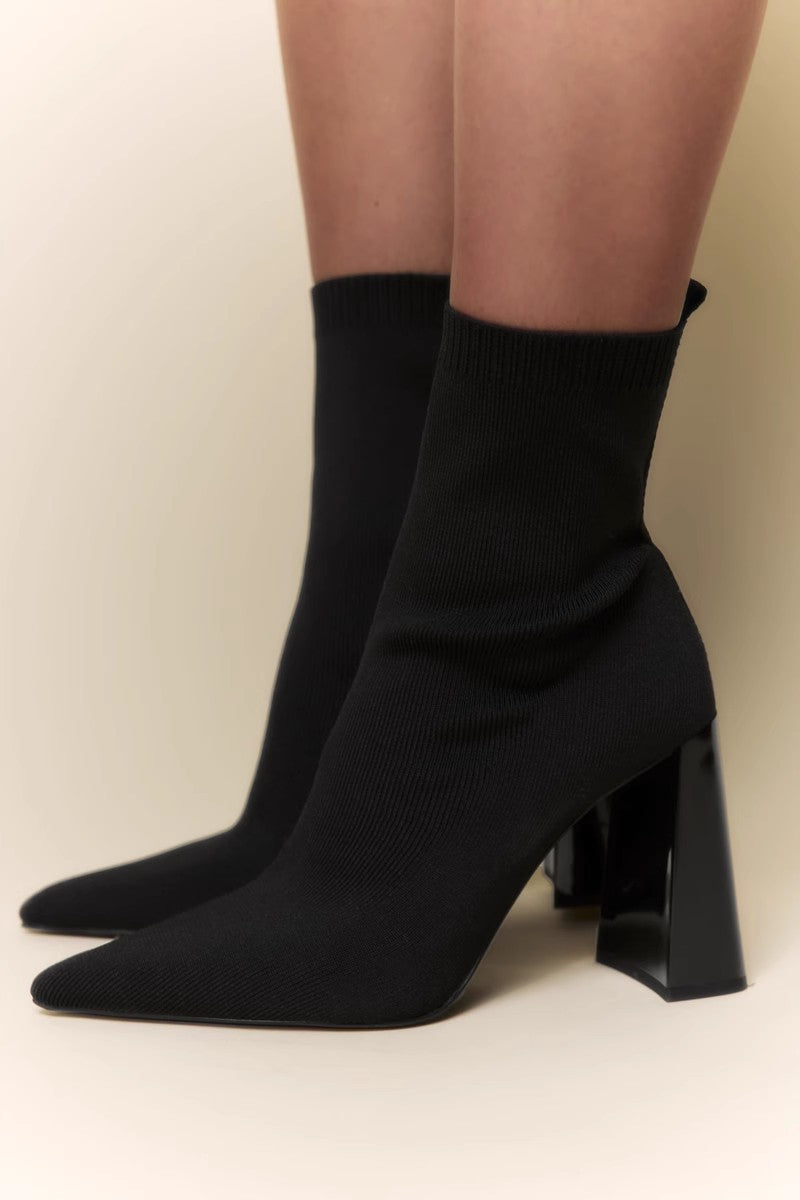 Elastic Socks Ankle Boots