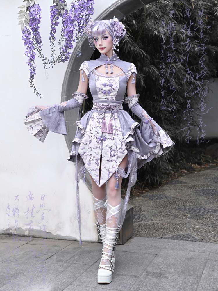 Chinese Qipao Inspired Lolita Skirt