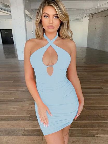 Halter Mini Dress