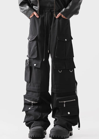 Multi Pocket Multi-design Cargo Pants