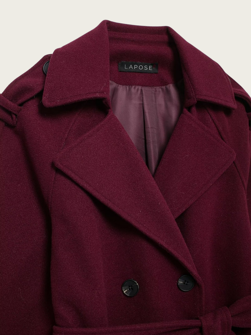 Brenley Double-breasted Belted Coat