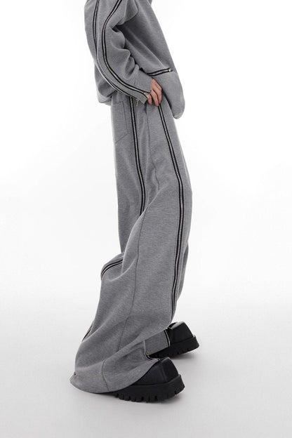 Zipper Sweatpants