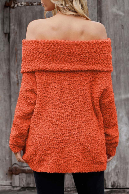 Off Shoulder Sweaters