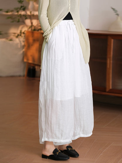 Summer Linen Harem Pants Sc1034