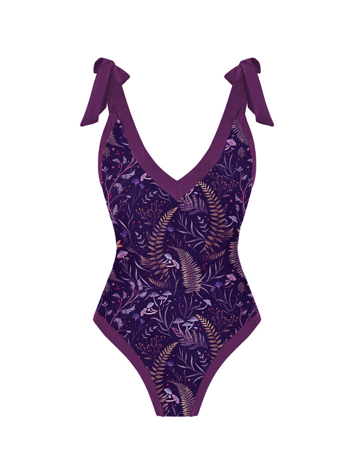 Wonderland Forest Printed One Piece and Skirt