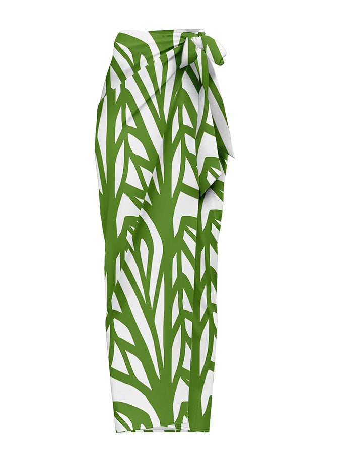 Geometric Print One Piece Swimsuits and Pants