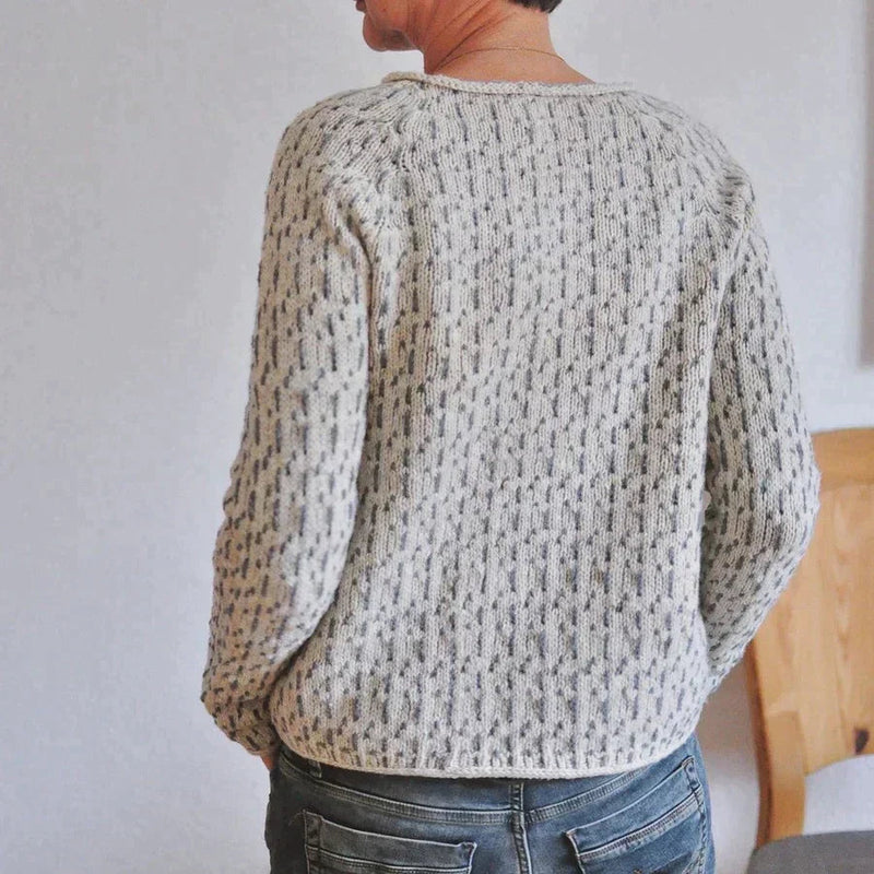 Malona Sweater for – Feminine Autumn Sweater With a Flattering Cut