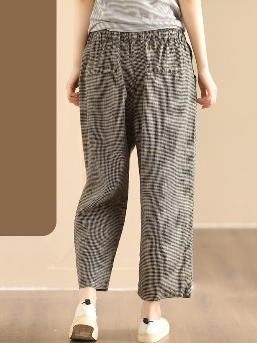 Summer Linen Wide-leg Pants Aa1017