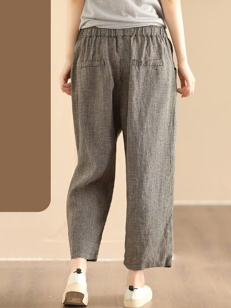 Summer Linen Wide-leg Pants Aa1017