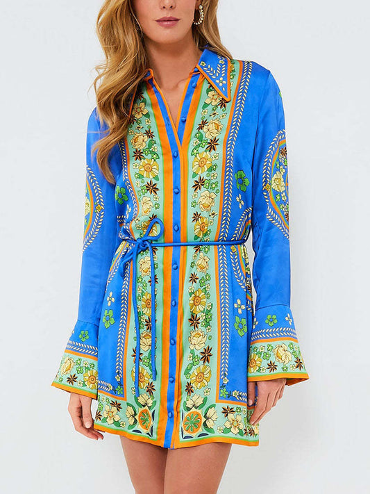 Exquisite and Mosaic Tile Mini Dress