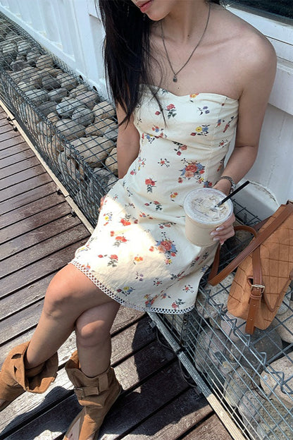 Waist Bandeau Mini Dress