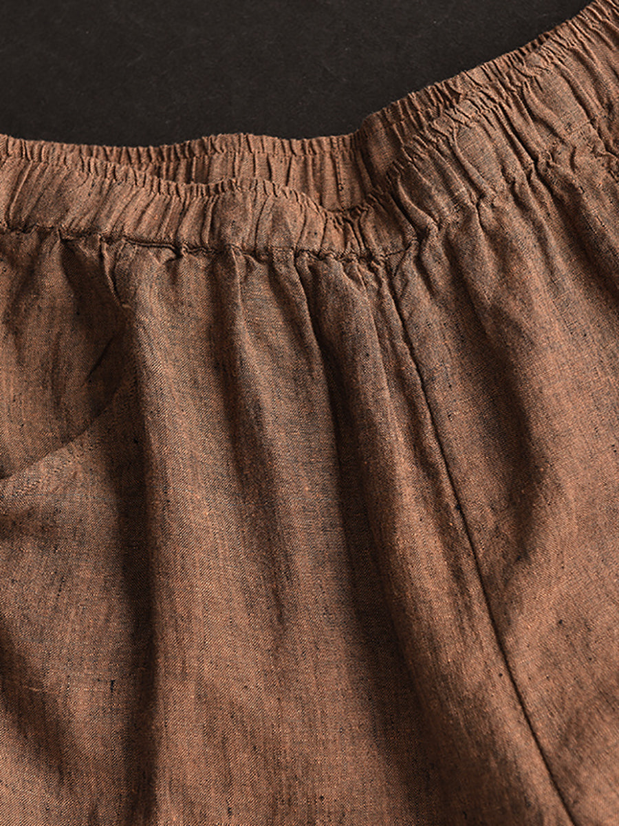 Summer Linen Wide-leg Pants Aa1017