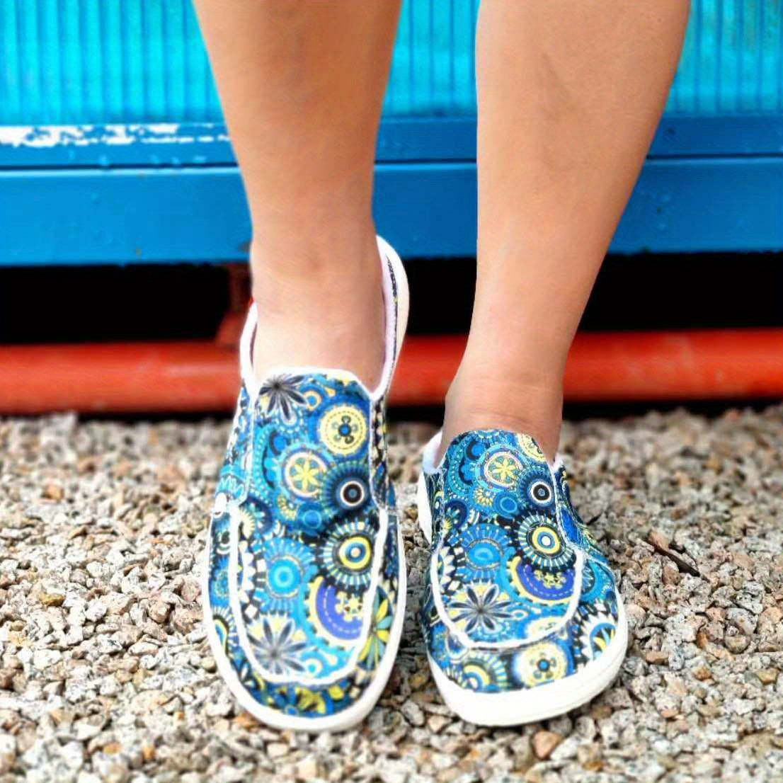 Print Canvas Shoes At9852