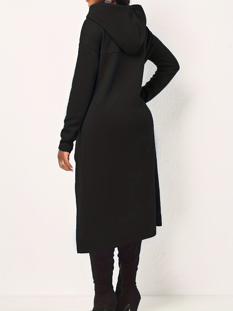 Long Sleeve Drawstring Hoodie Sweatshirt Kr0741