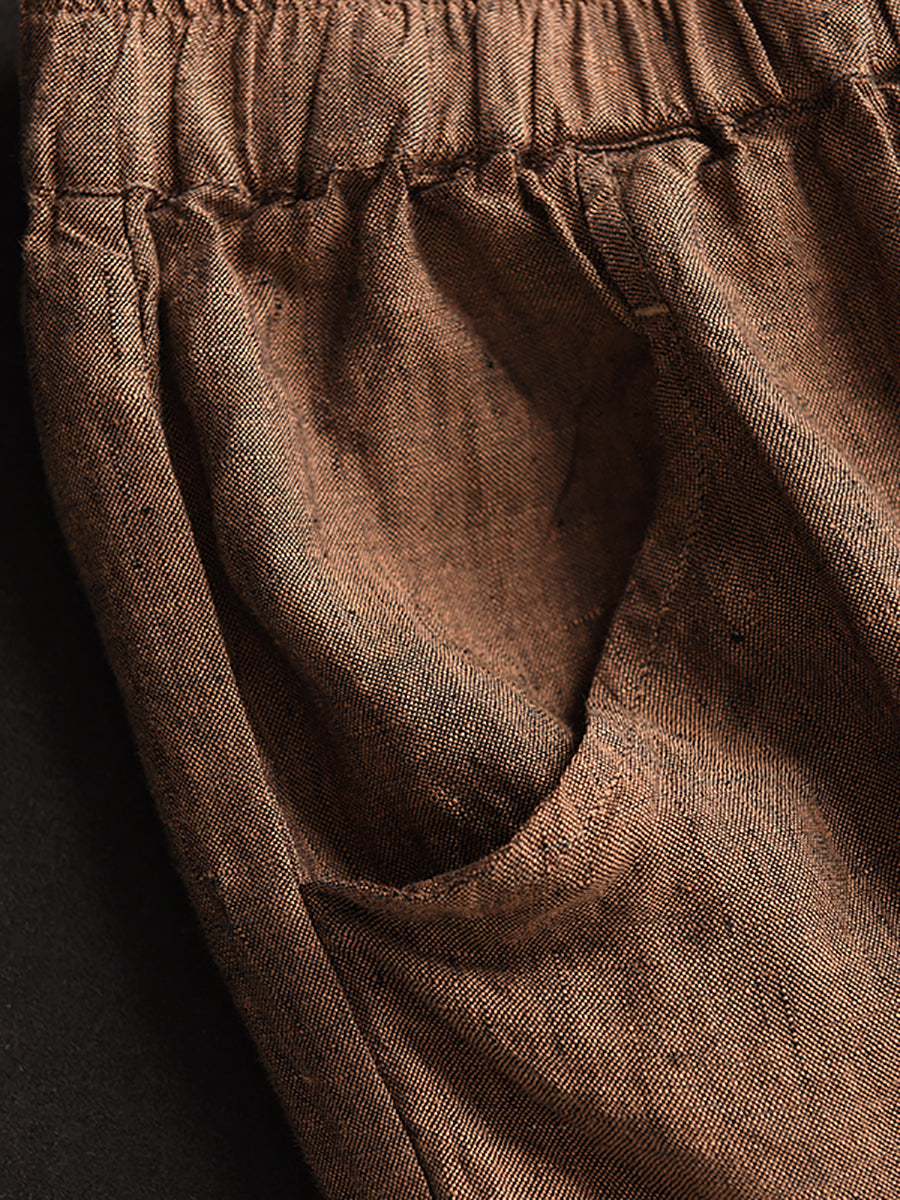 Summer Linen Wide-leg Pants Aa1017