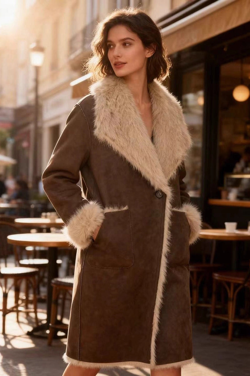 Long Double-sided Reversible Winter Coat