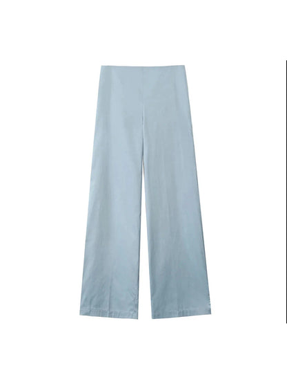 Bow Applique Top & Wide Leg Pant Coord Set