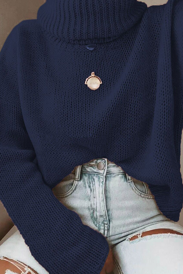 Turtleneck Pullover Sweater