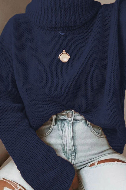 Turtleneck Pullover Sweater