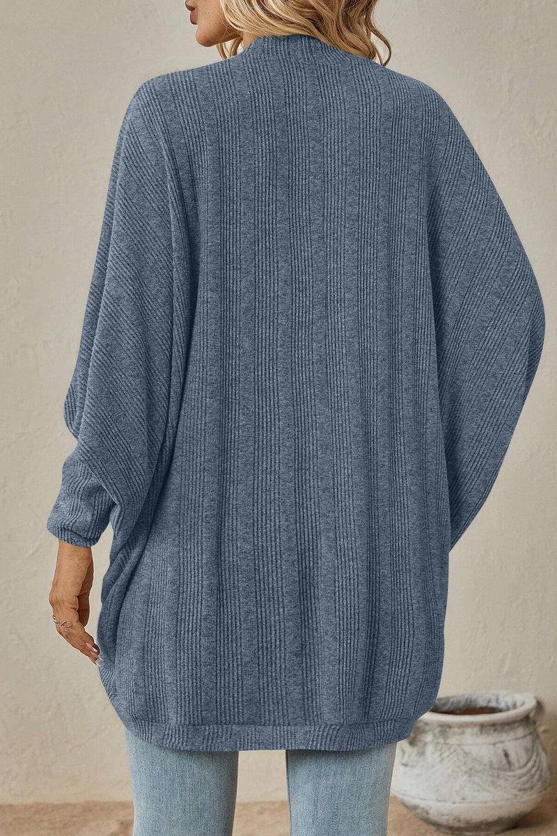 Color Mid Length Cardigan