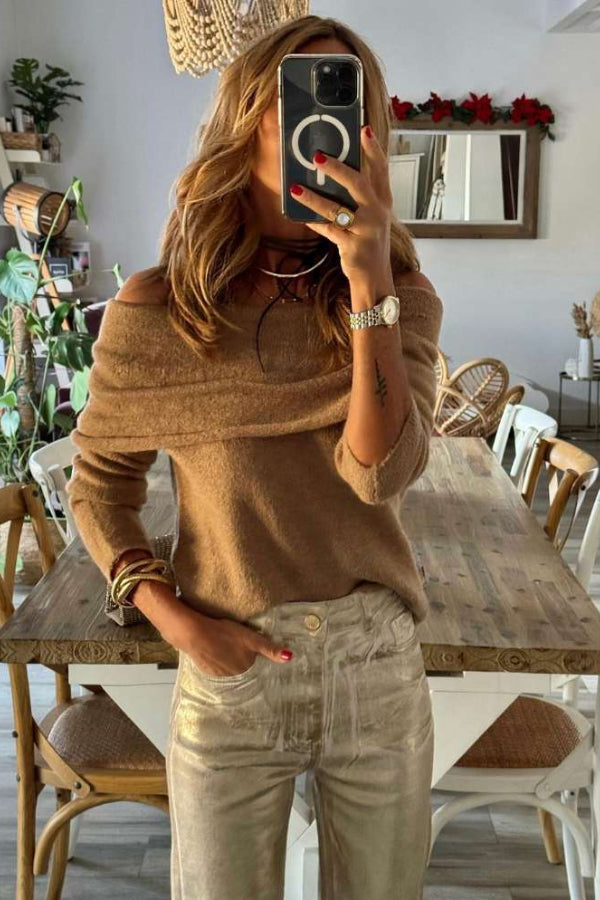 Edgar Boat Neck Sweater