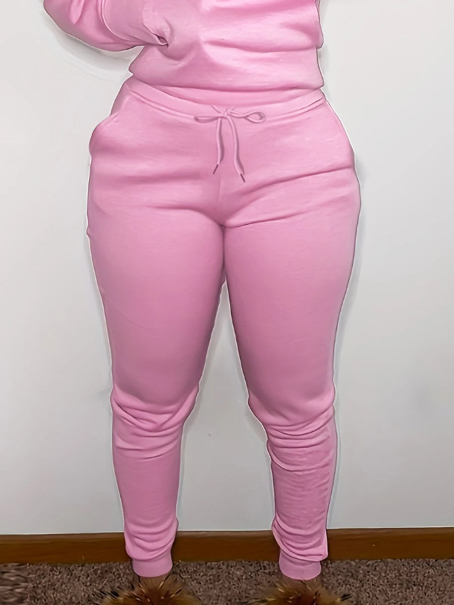 Mid Waist Letter Print Drawstring Sweatpants Man Pants Autumn Winter ’s Clothing Drawstring Trousers Joggi – ’s Sweatpants