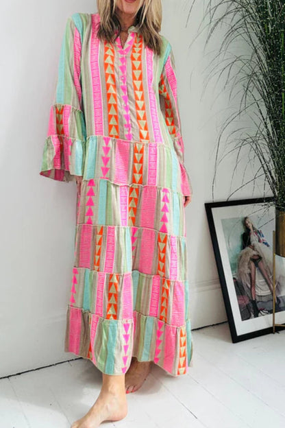 Jacquard Maxi Dress