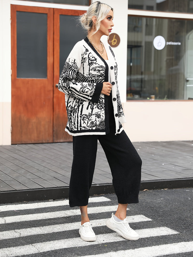 Color Block Two-piece Set Rf1478
