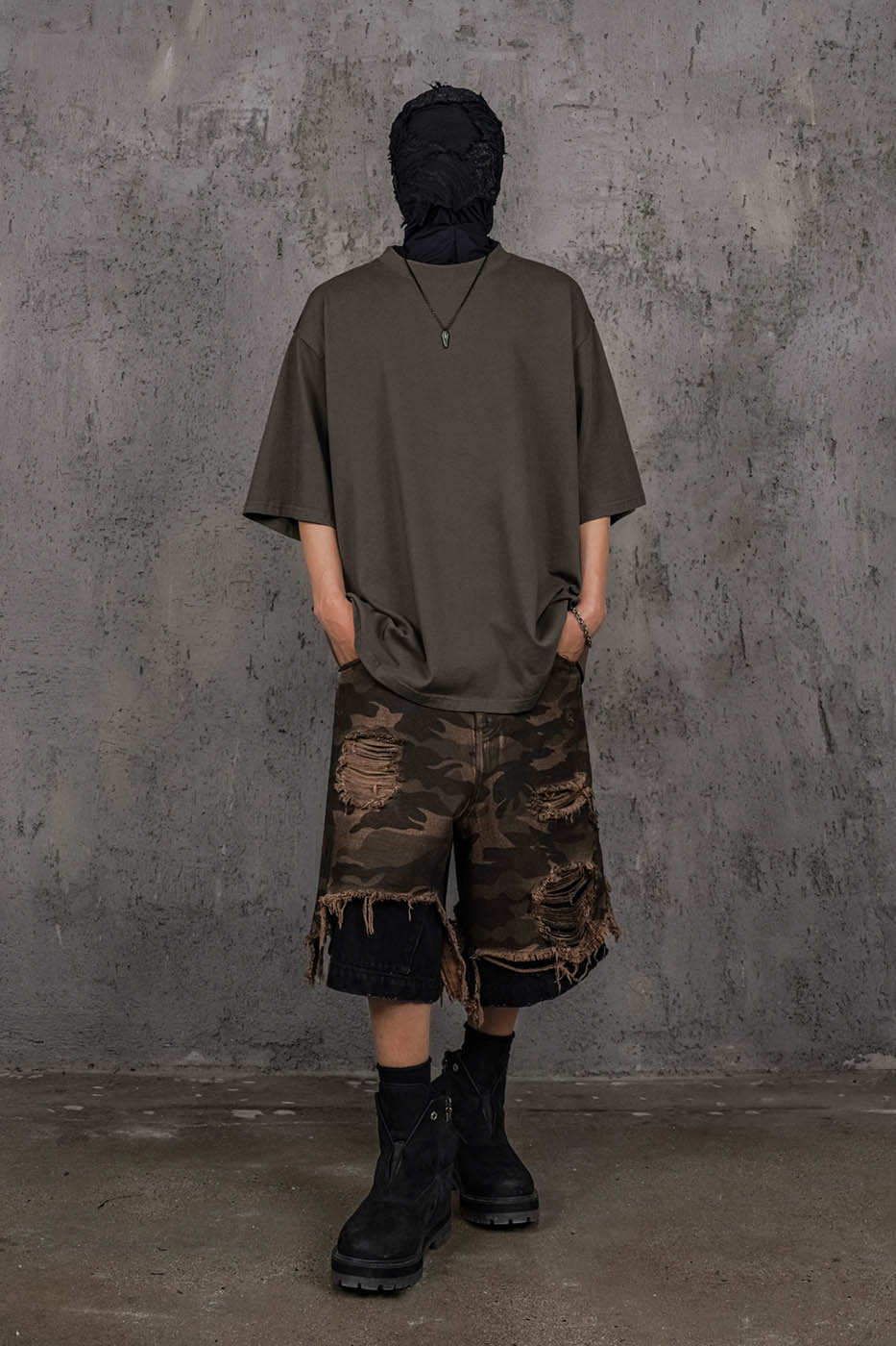 Oversized Army T-shirt