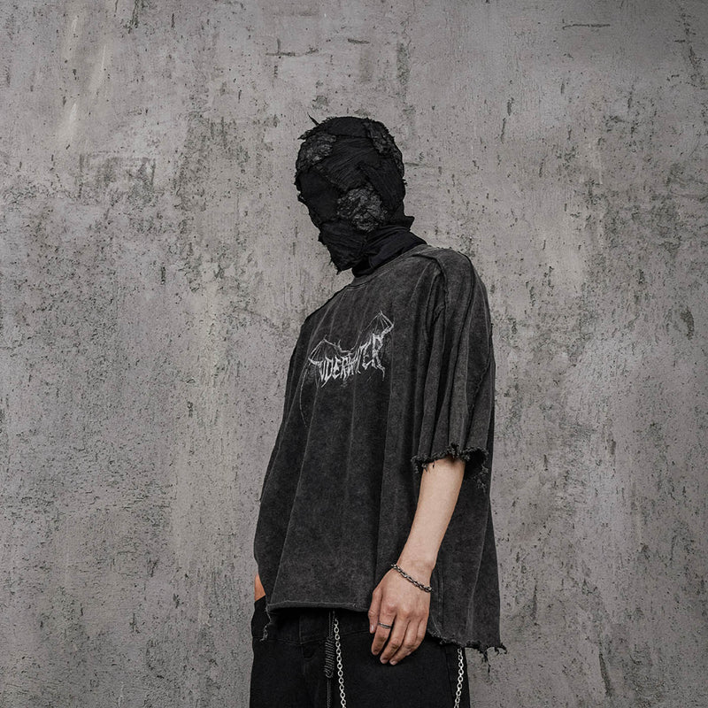 Raw Edge Gothic Washed T-shirt