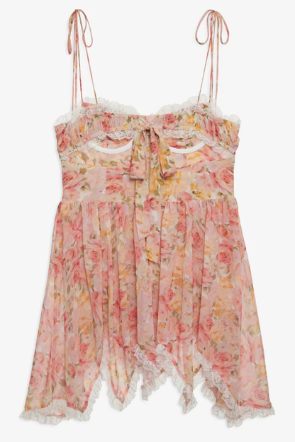 Elea Asymmetrical Mini Dress