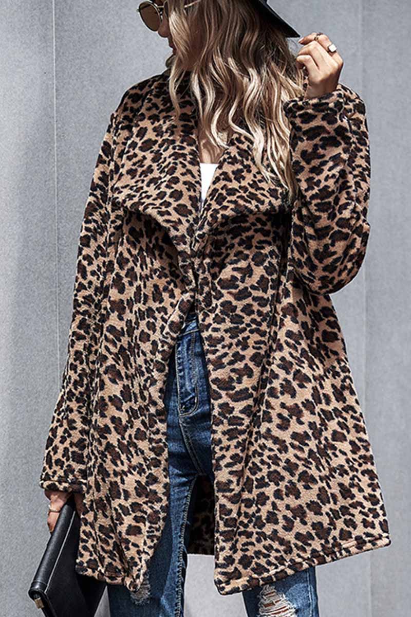 Leopard Long Coat