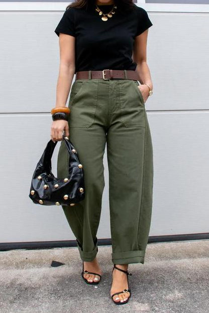 Leon Barrel Pants