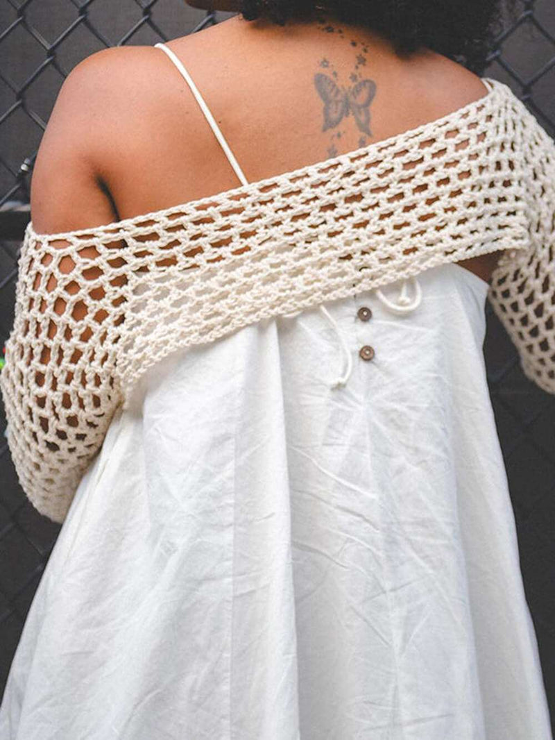Knitted Bolero and Midi Dress