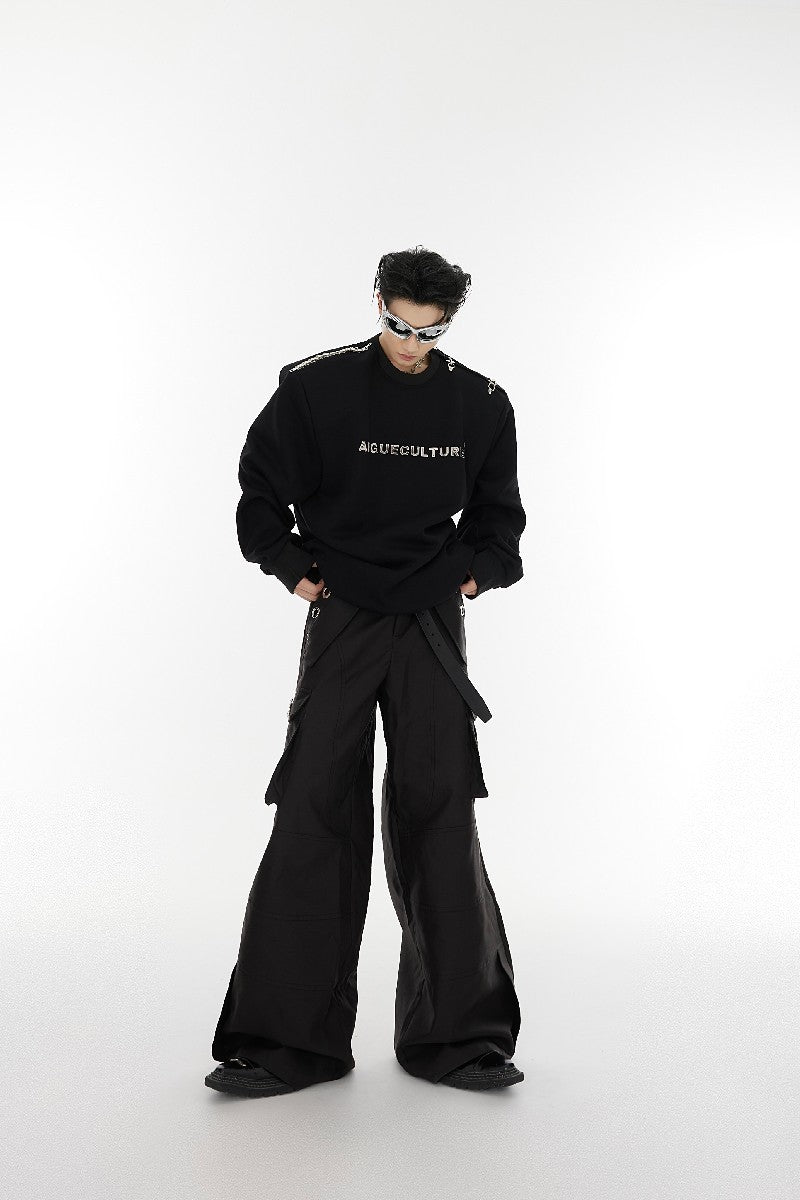 Logo Buckle Sweater